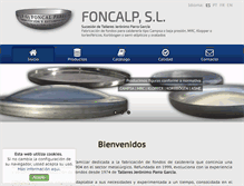 Tablet Screenshot of foncalp.es